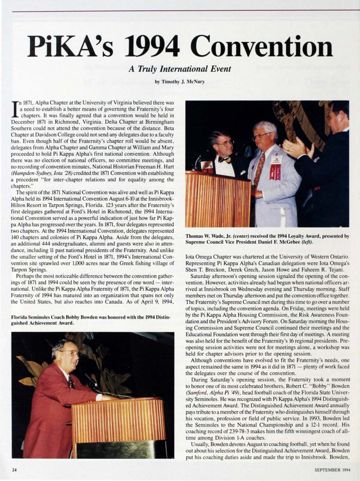 PiKA's 1994 Convention